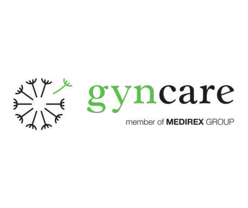 Logo der Gyncare Klinik in der Slowakei – ein spezialisiertes Zentrum für künstliche Befruchtung (IVF) und Reproduktionsmedizin