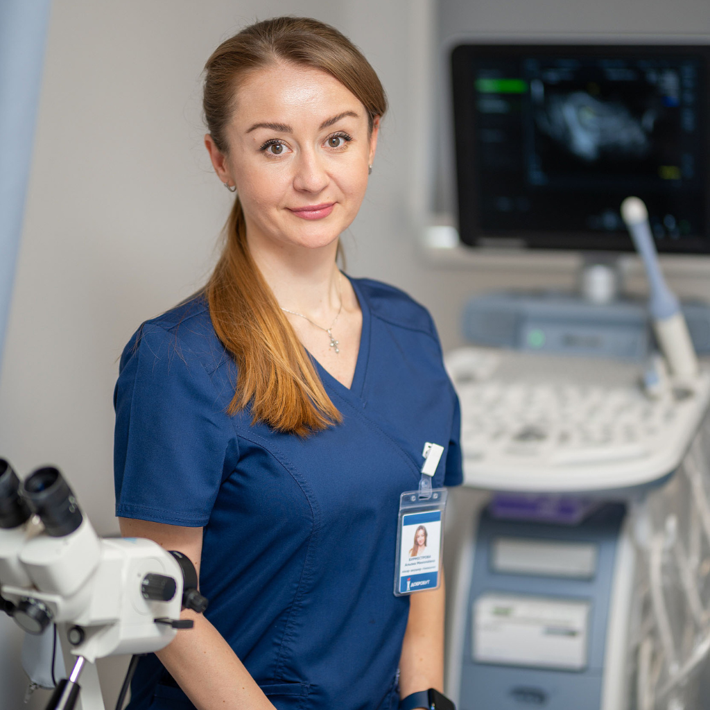Foto von Dr. Aliona Burmistrova, Fachärztin für Gynäkologie, Geburtshilfe und Reproduktionsmedizin